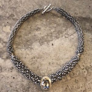 Sterling Silver Michael Dawkins Necklace